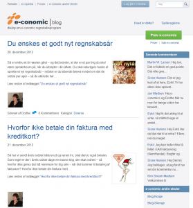 e-conomoc.dk blog om regnskabsprogrammet